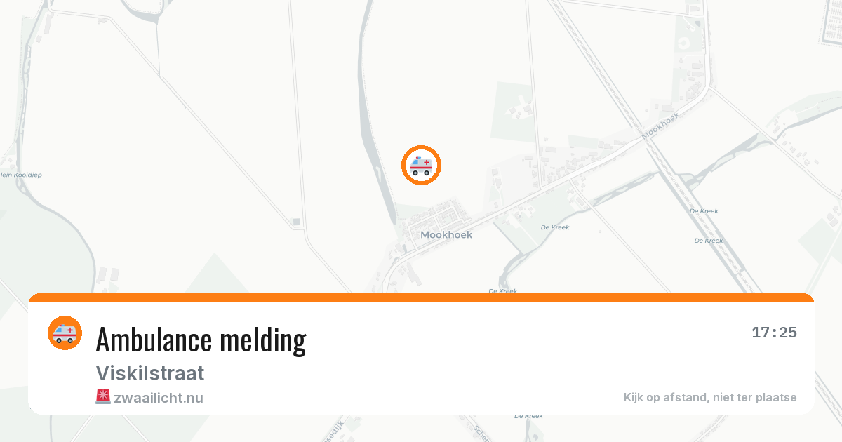 Ambulance naar Viskilstraat in 3293AH — 2 mei 2026