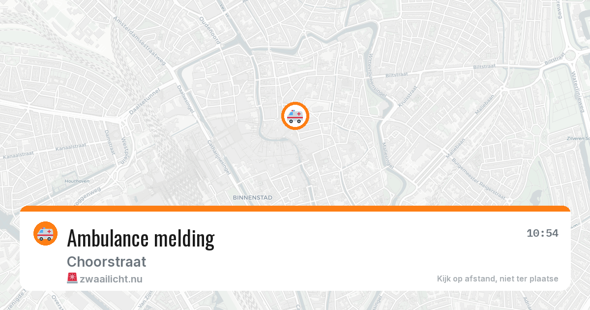 Ambulance melding — 22 jul 2026