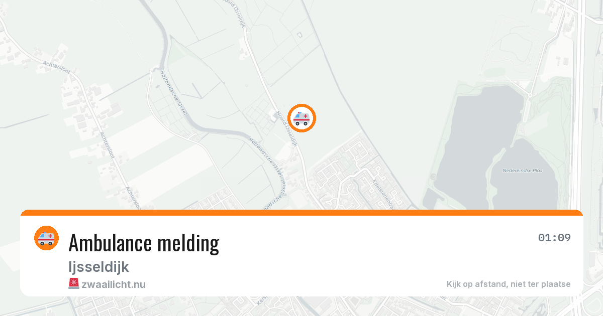 Ambulance melding — 10 apr 2026