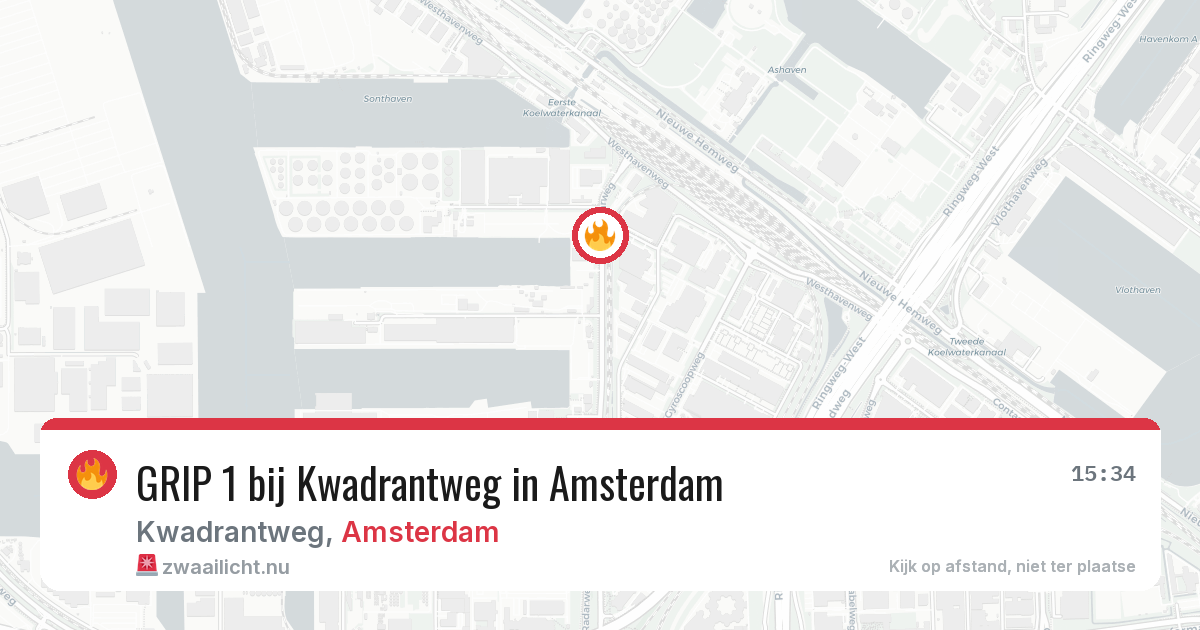 GRIP 1 bij Kwadrantweg in Amsterdam — 10 mei 2026