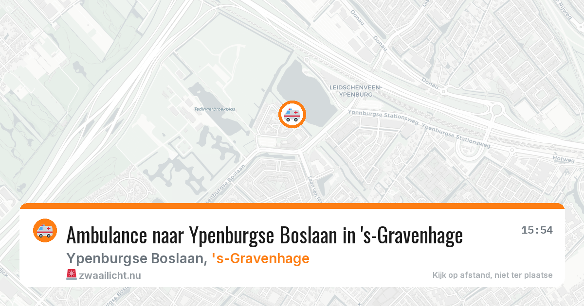 Ambulance naar Ypenburgse Boslaan in 's-Gravenhage — 3 mei 2026