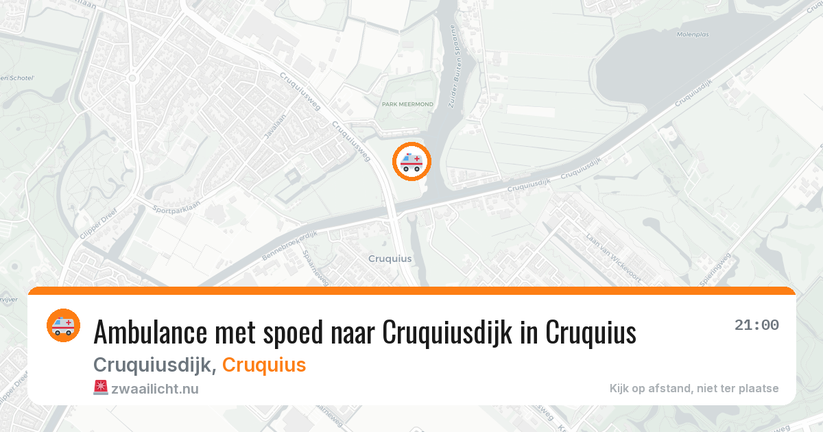 Ambulance met spoed naar Cruquiusdijk in Cruquius — 10 feb 2026
