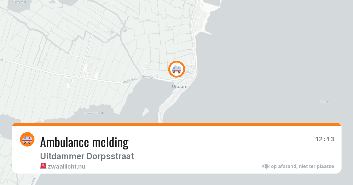 Ambulance melding — 29 jun 2026