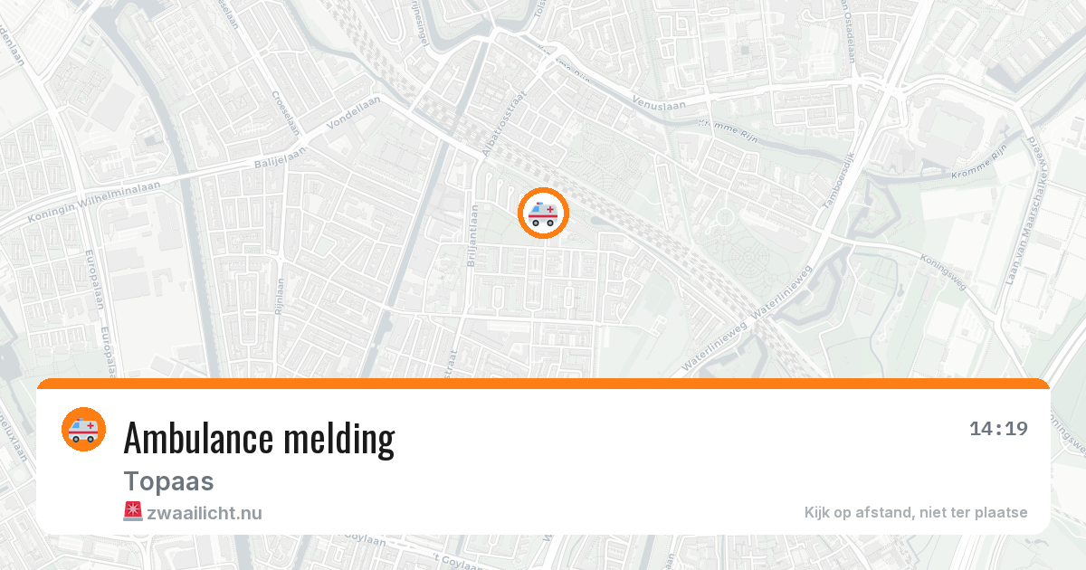 Ambulance melding — 27 jan 2026