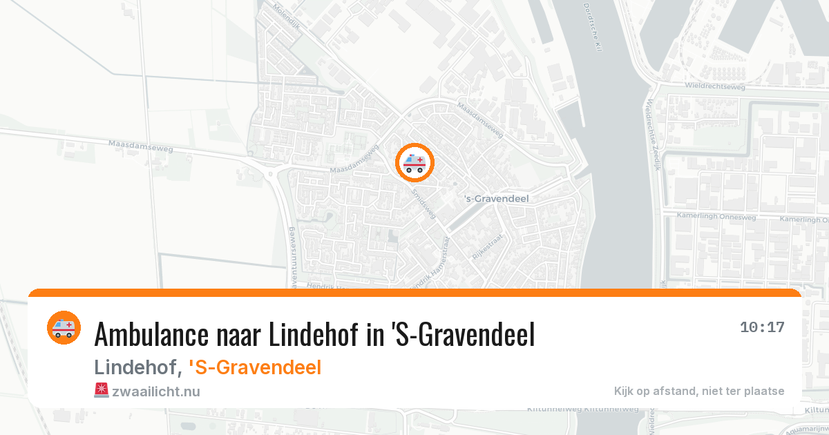 Ambulance naar Lindehof in 'S-Gravendeel — 1 jun 2026