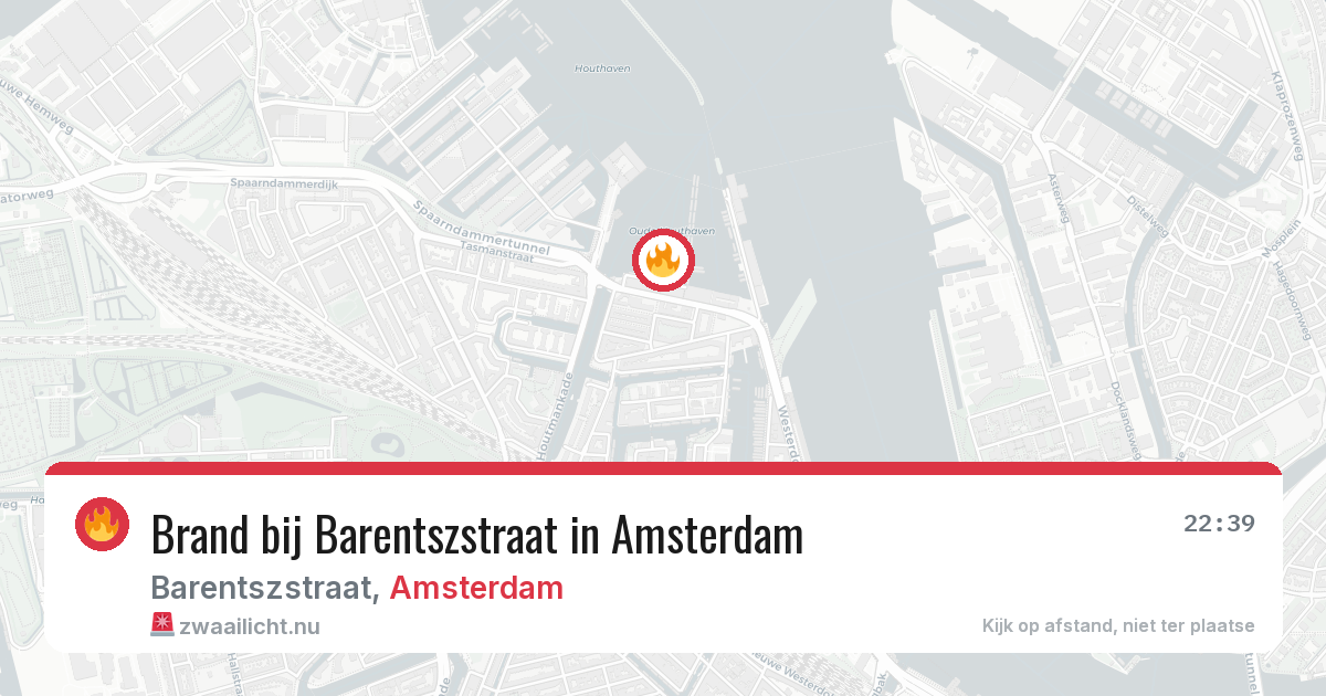 Brand bij Barentszstraat in Amsterdam — 7 mei 2026