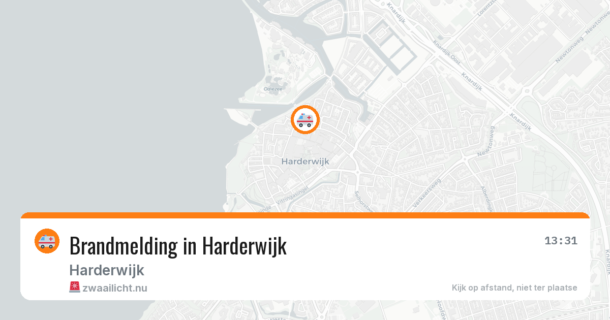 Brandmelding in Harderwijk — 5 jun 2026