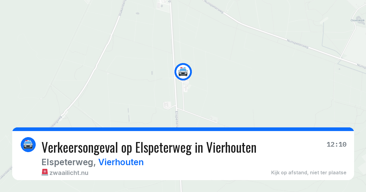 Verkeersongeval op Elspeterweg in Vierhouten — 13 mei 2026