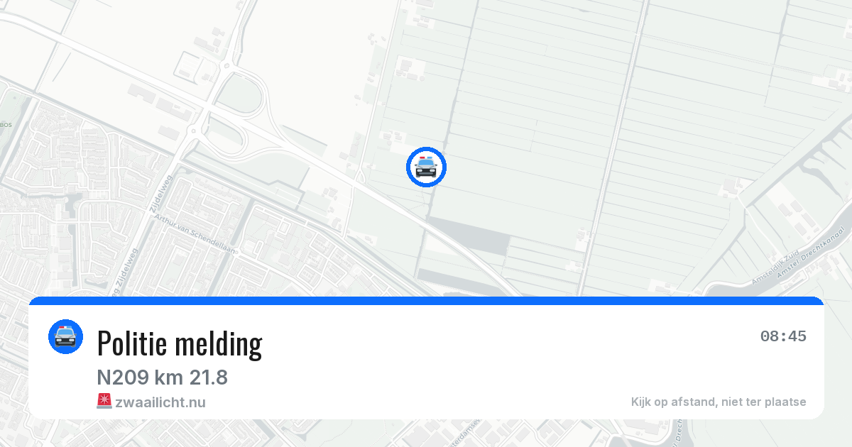 Politie melding — 23 mrt 2026