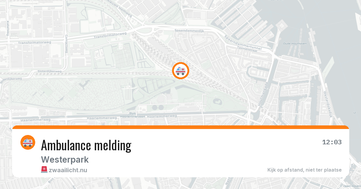 Ambulance melding — 14 jul 2026