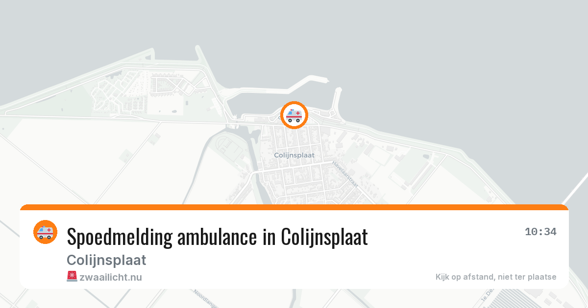 Spoedmelding ambulance in Colijnsplaat — 5 feb 2026