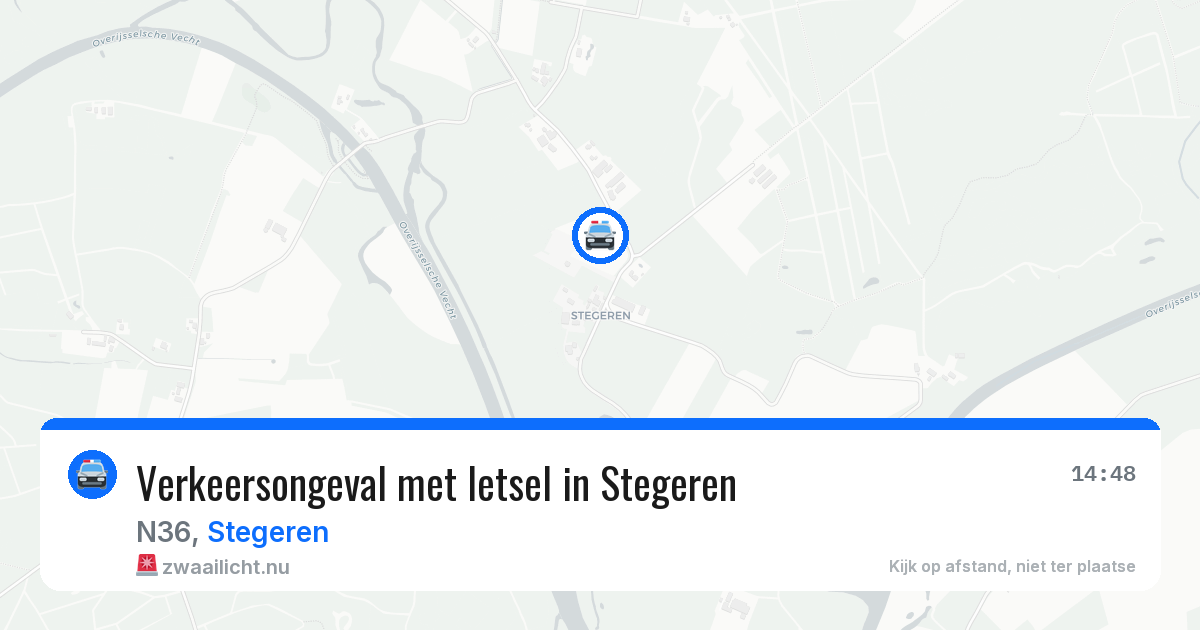 Verkeersongeval met letsel in Stegeren — 8 mei 2026