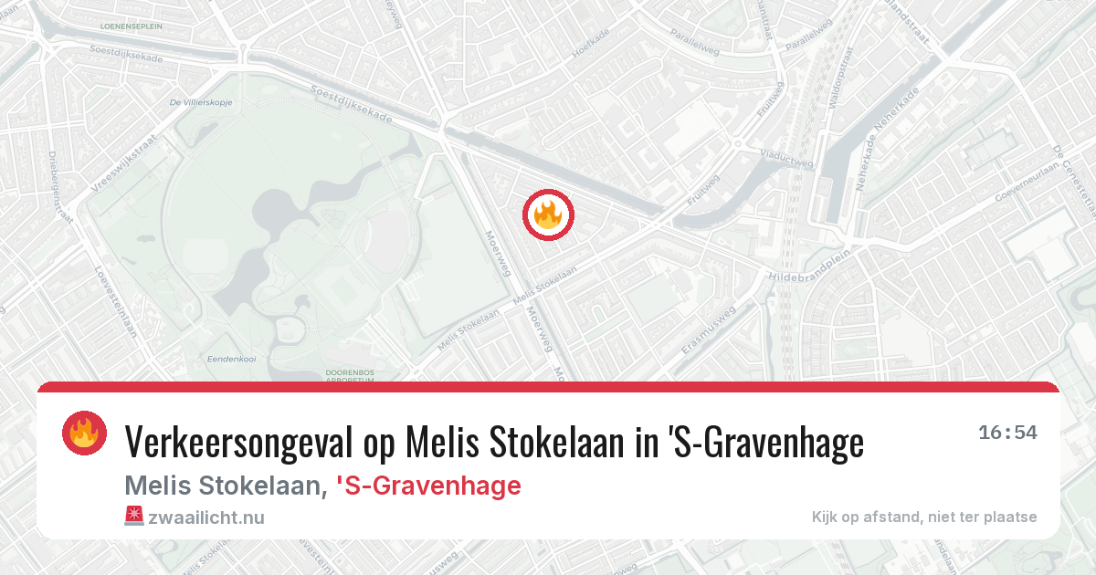 Verkeersongeval op Melis Stokelaan in 'S-Gravenhage — 27 mei 2026
