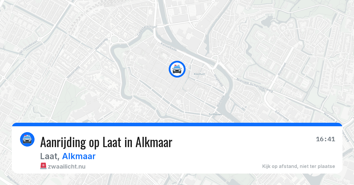 Aanrijding op Laat in Alkmaar — 5 mei 2026