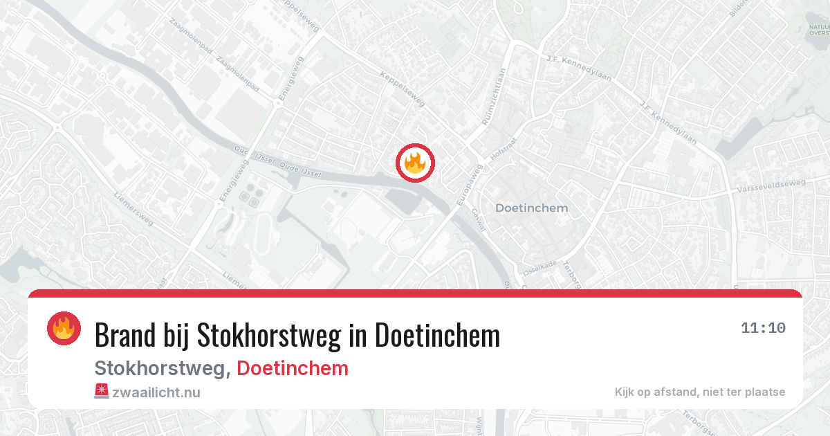 Brand bij Stokhorstweg in Doetinchem — 4 jun 2026
