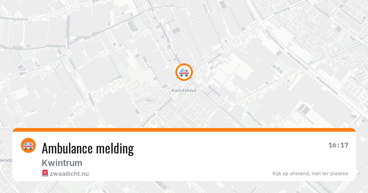 Ambulance melding — 27 jan 2026