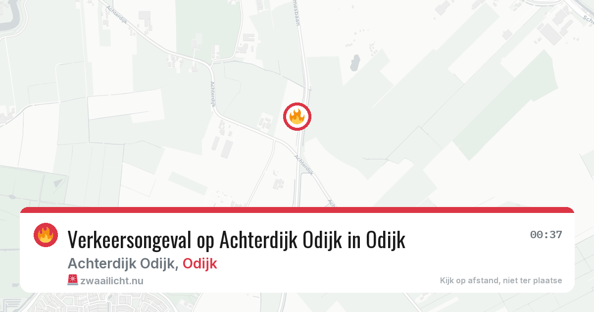 Verkeersongeval op Achterdijk Odijk in Odijk — 29 mei 2026