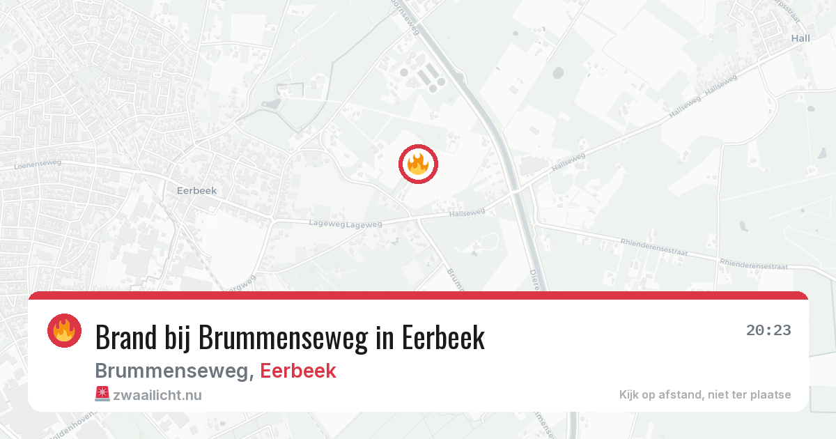 Brand bij Brummenseweg in Eerbeek — 8 jun 2026