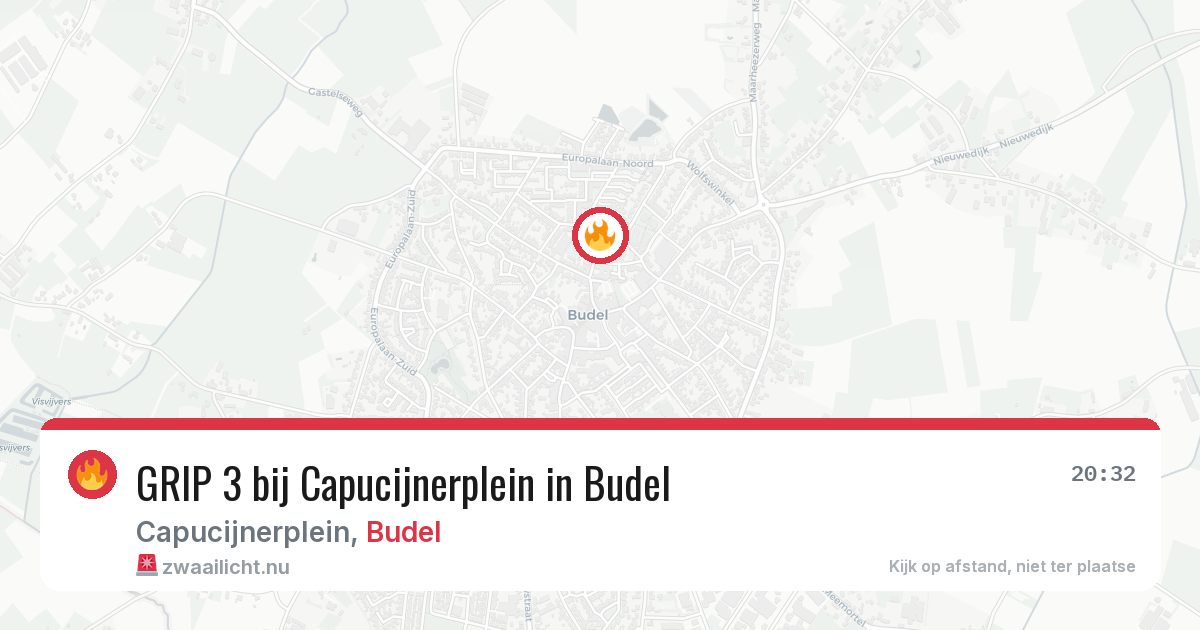 GRIP 3 bij Capucijnerplein in Budel — 30 apr 2026