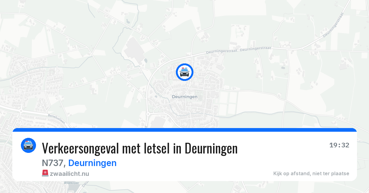 Verkeersongeval met letsel in Deurningen — 15 mei 2026