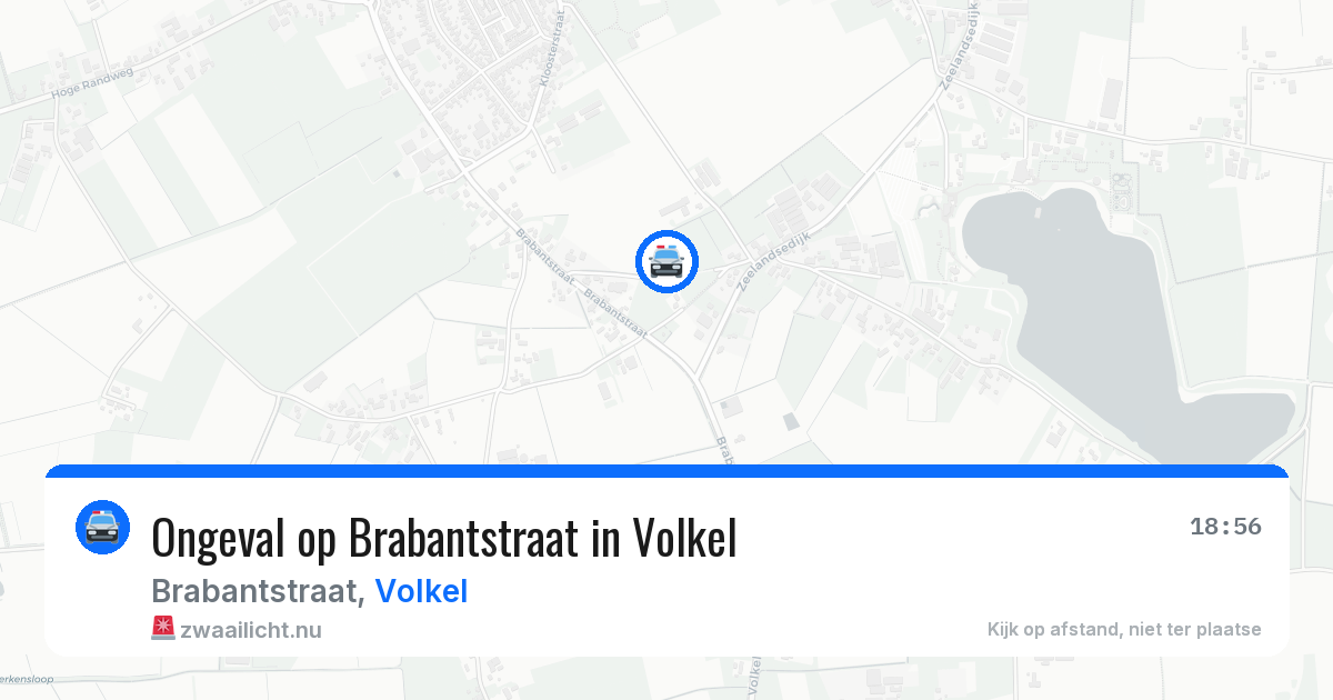 Ongeval op Brabantstraat in Volkel — 4 jun 2026