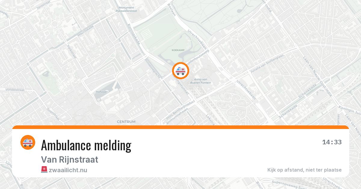 Ambulance melding — 23 jul 2026