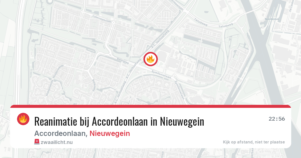Reanimatie bij Accordeonlaan in Nieuwegein — 18 mei 2026