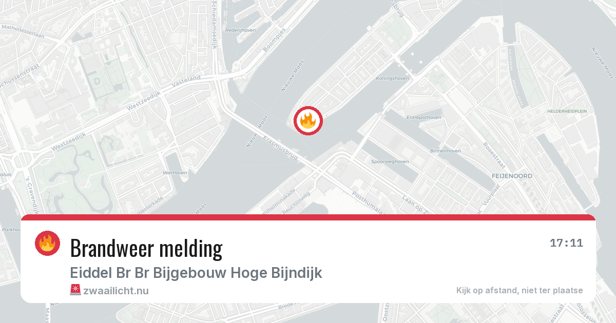 Brandweer melding — 4 jun 2026