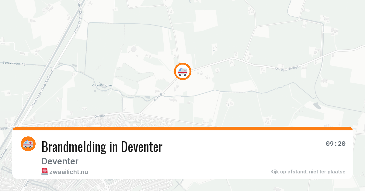 Brandmelding in Deventer — 4 jun 2026