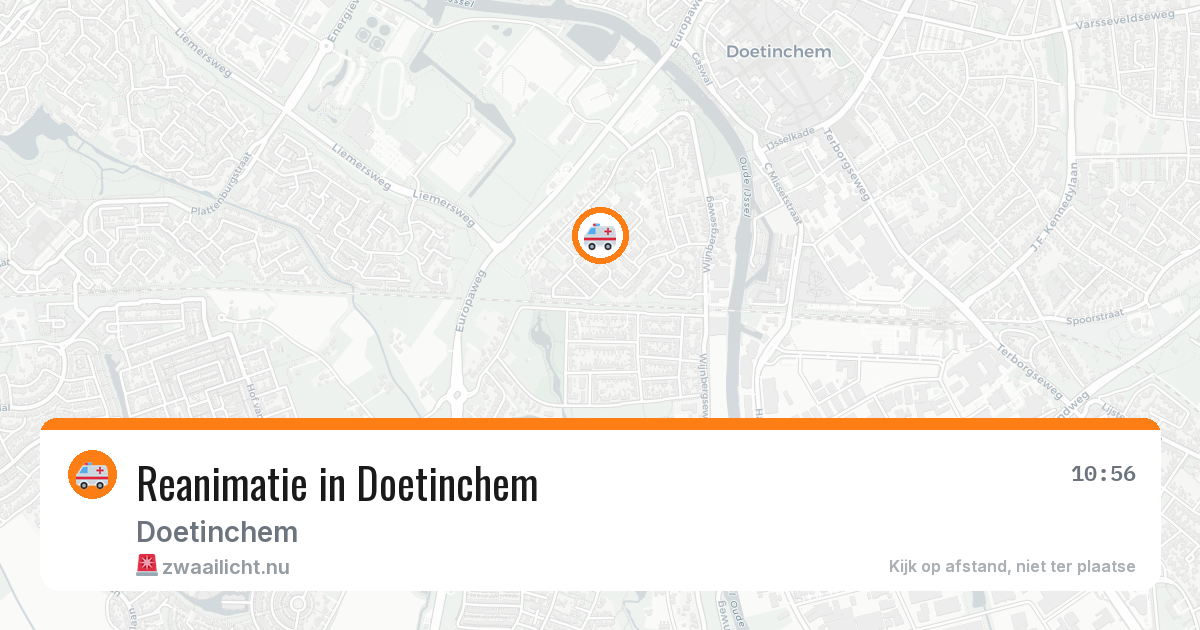 Reanimatie in Doetinchem — 9 mei 2026