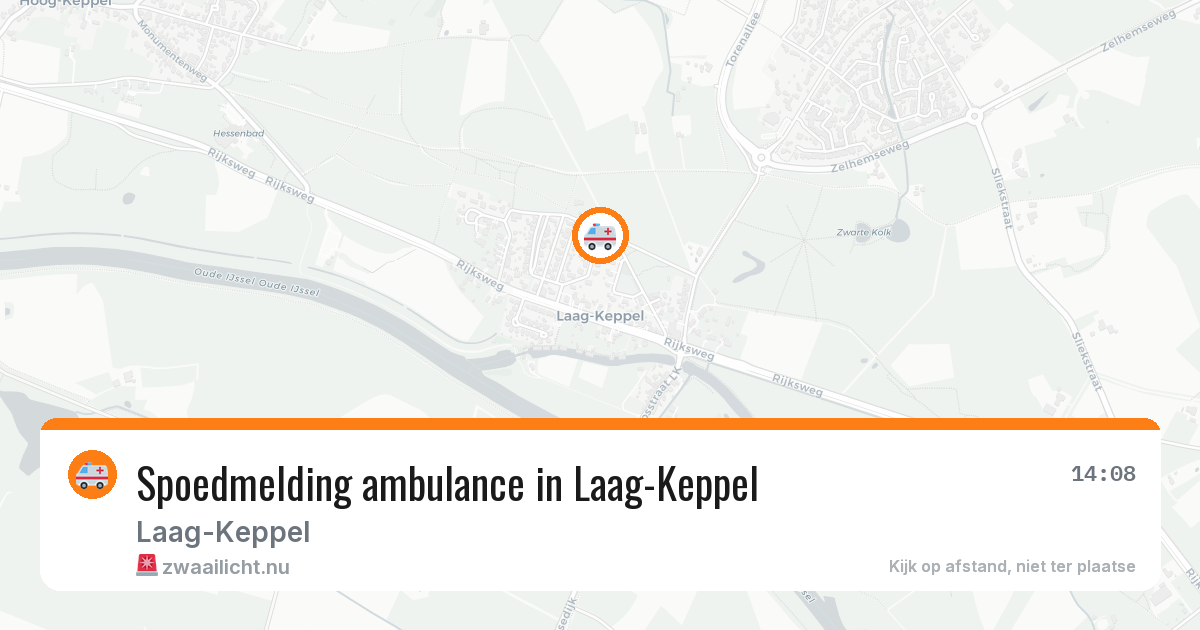 Spoedmelding ambulance in Laag-Keppel — 11 jul 2026