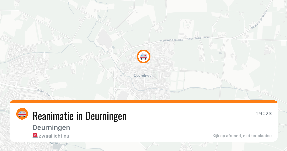 Reanimatie in Deurningen — 18 jul 2026
