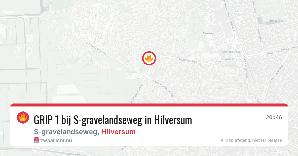 GRIP 1 bij S-gravelandseweg in Hilversum — 20 jul 2026