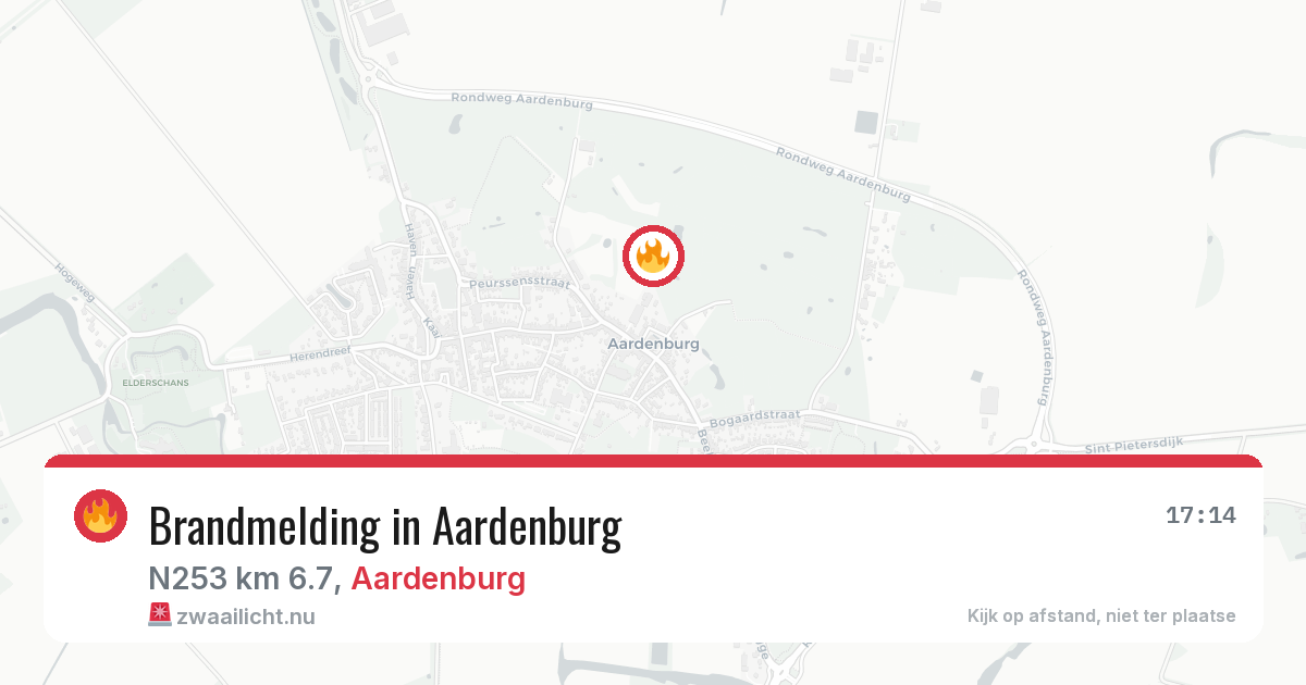 Brandmelding in Aardenburg — 4 jun 2026