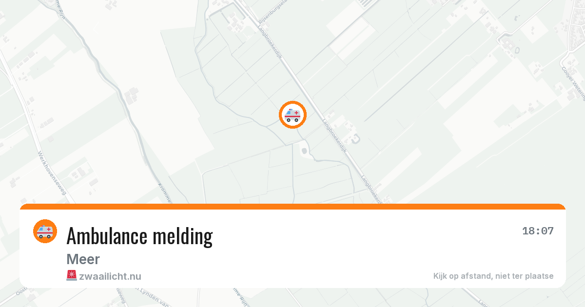 Ambulance melding — 11 jun 2026
