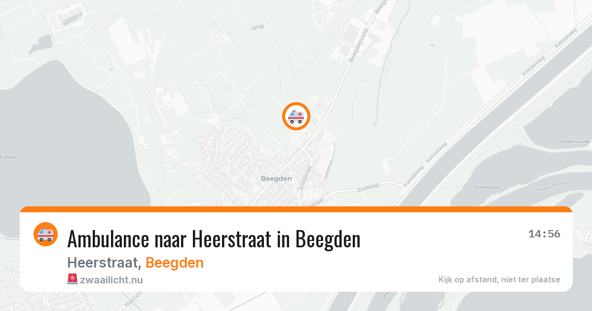 Ambulance naar Heerstraat in Beegden — 17 jul 2026