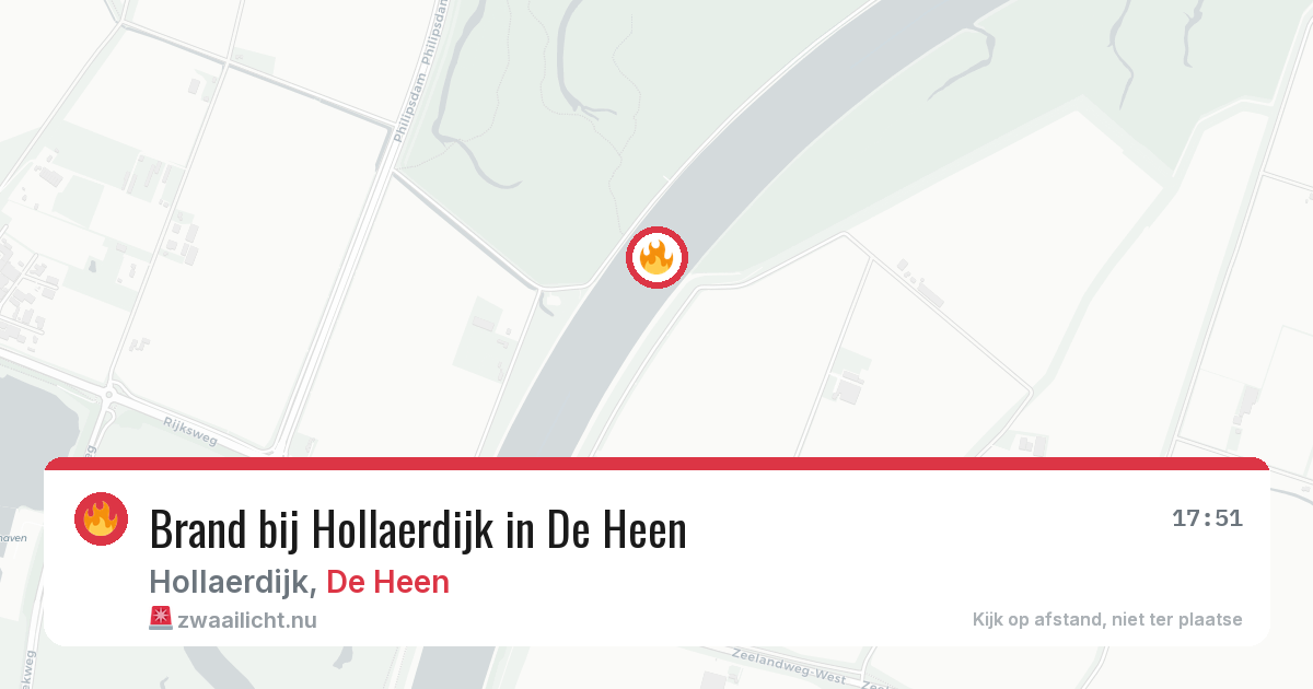 Brand bij Hollaerdijk in De Heen — 27 apr 2026
