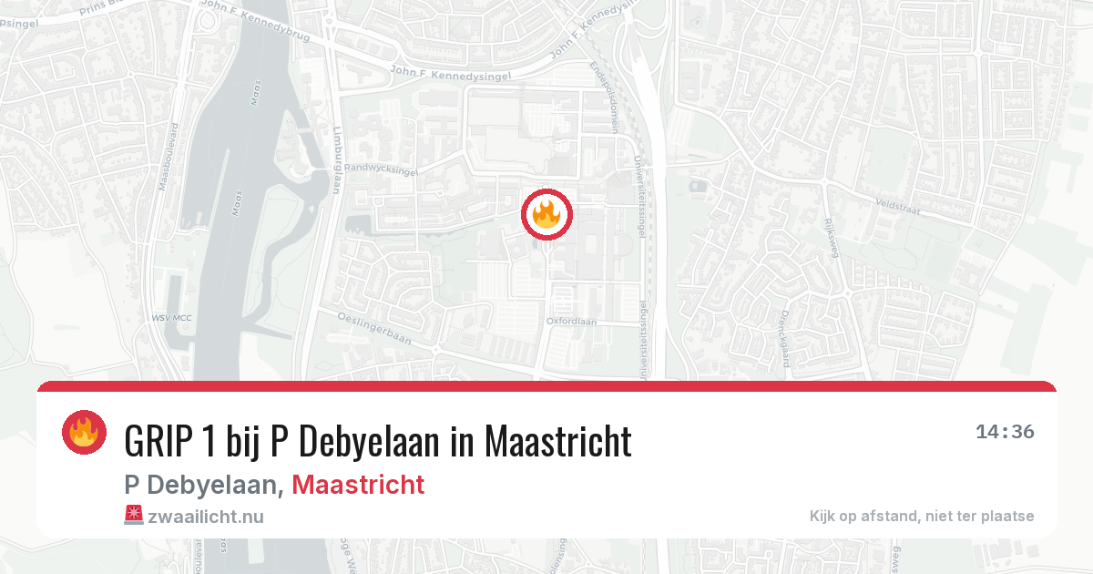 GRIP 1 bij P Debyelaan in Maastricht — 6 mei 2026