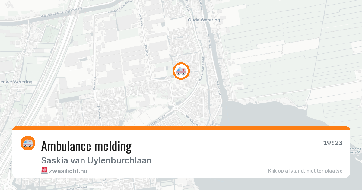 Ambulance melding — 12 jul 2026