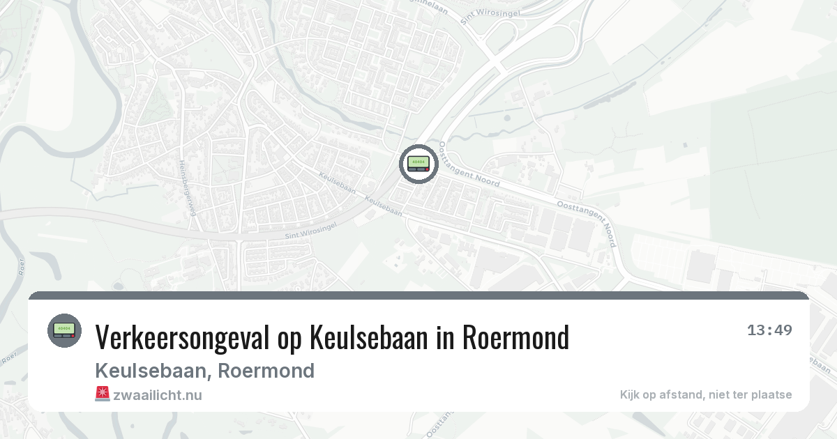 Verkeersongeval op Keulsebaan in Roermond — 29 mei 2026
