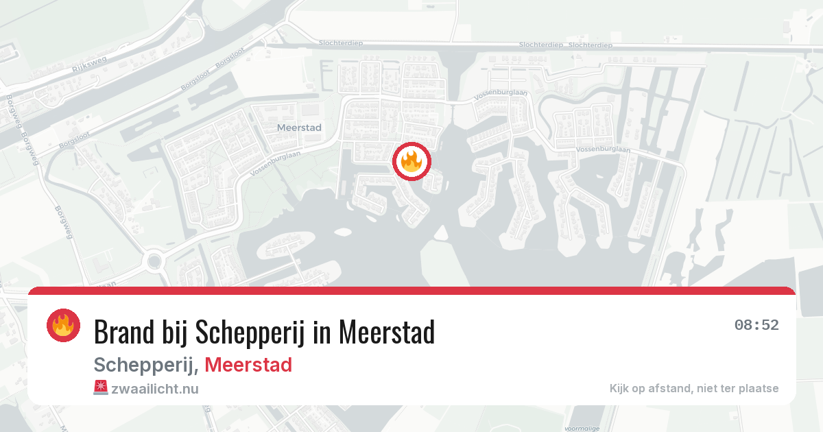 Brand bij Schepperij in Meerstad — 24 jun 2026