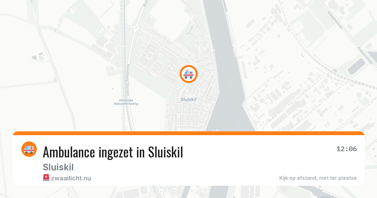 Ambulance ingezet in Sluiskil — 16 jul 2026