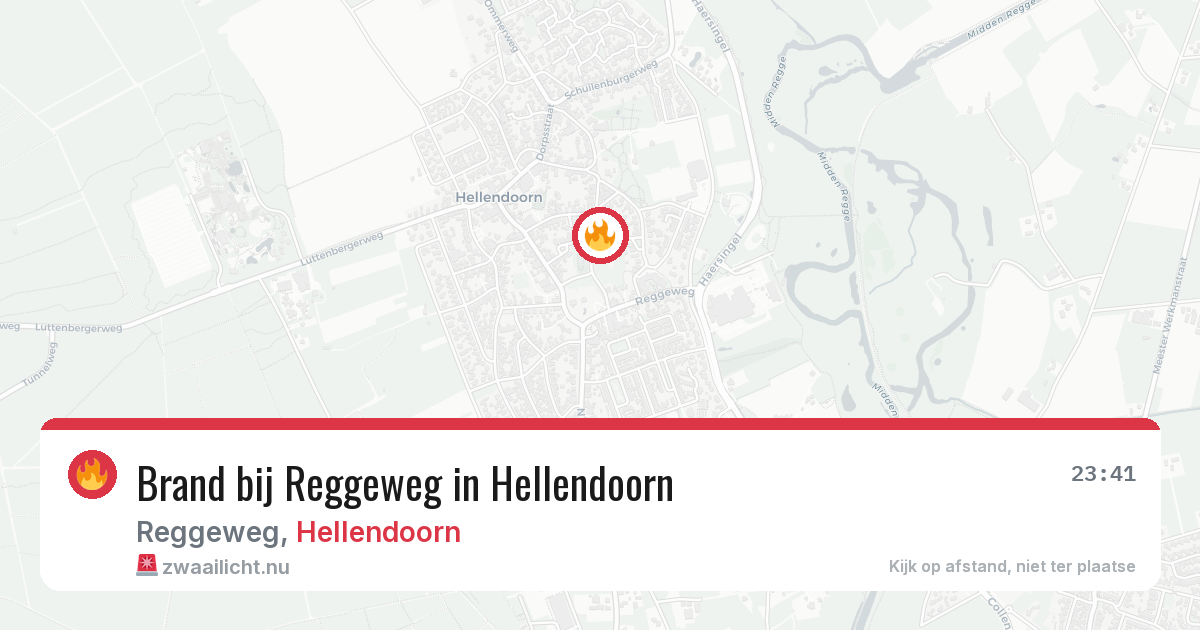 Brand bij Reggeweg in Hellendoorn — 3 apr 2026