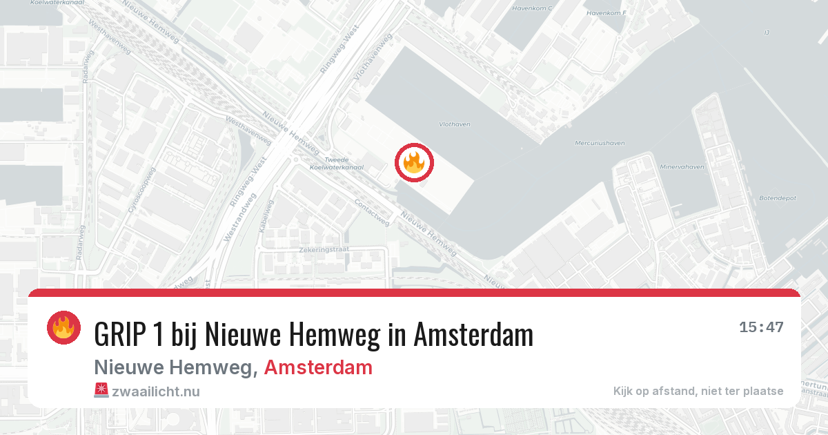 GRIP 1 bij Nieuwe Hemweg in Amsterdam — 20 mrt 2026
