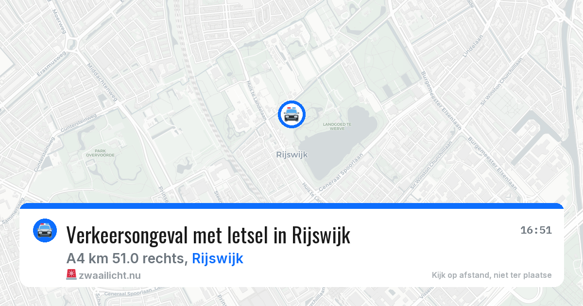 Verkeersongeval met letsel in Rijswijk — 5 mei 2026