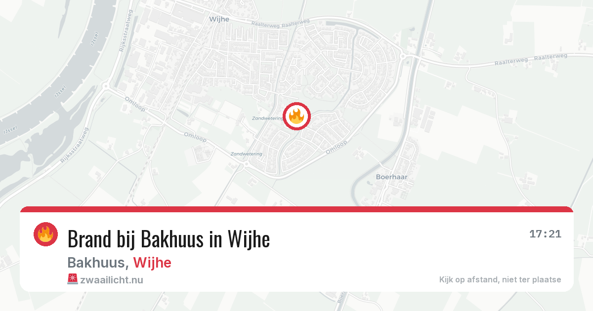 Brand bij Bakhuus in Wijhe — 9 jul 2026