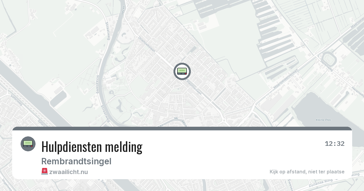 Hulpdiensten melding — 25 feb 2026