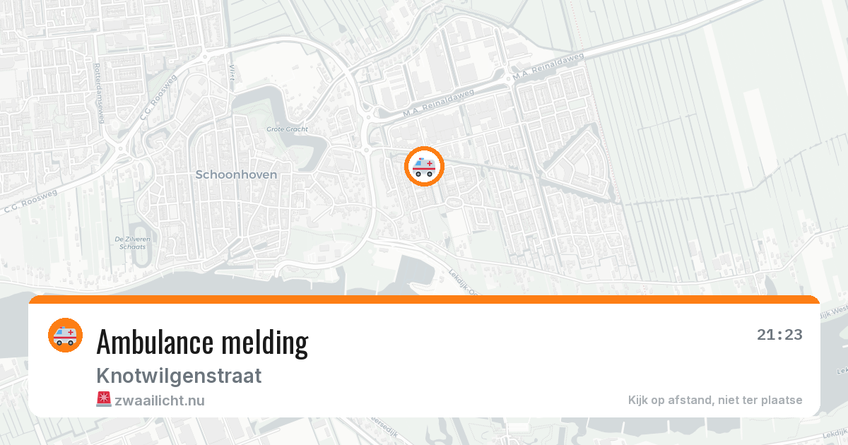 Ambulance melding — 16 jul 2026