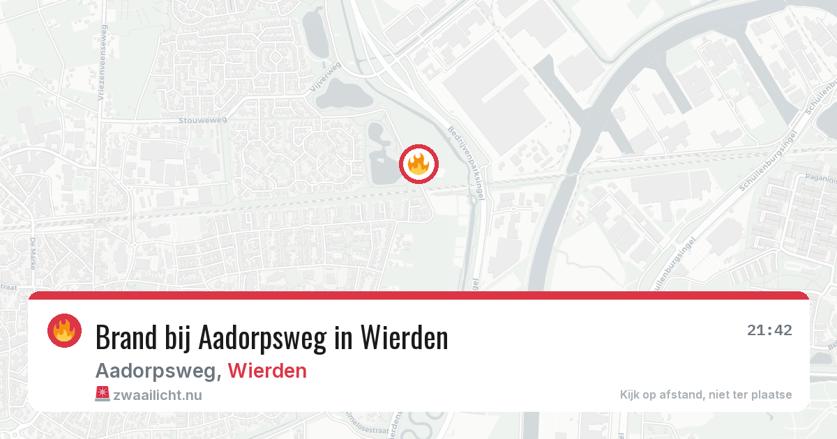 Brand bij Aadorpsweg in Wierden — 26 jul 2026