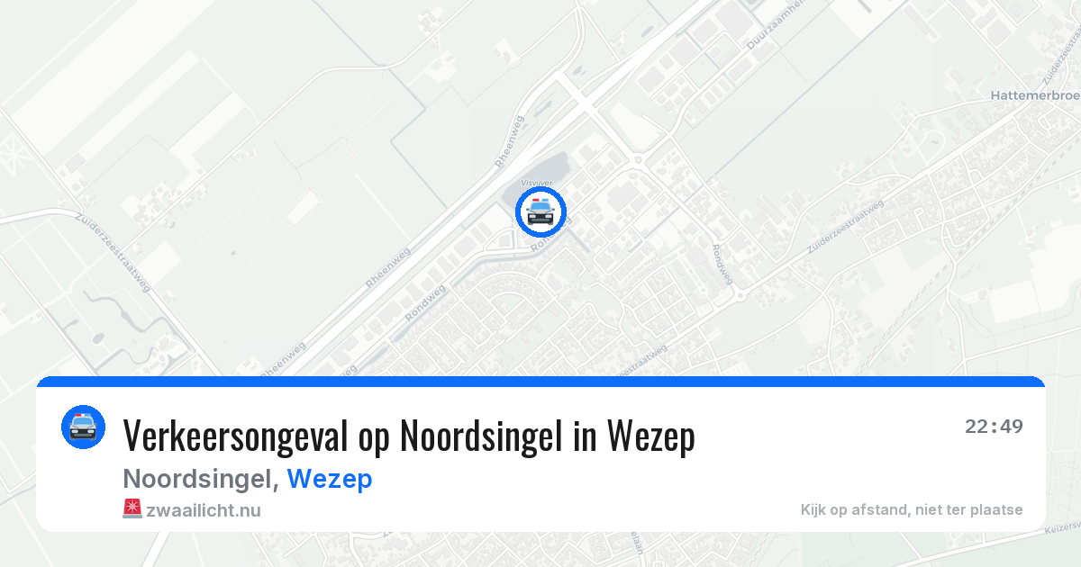 Verkeersongeval op Noordsingel in Wezep — 23 mei 2026